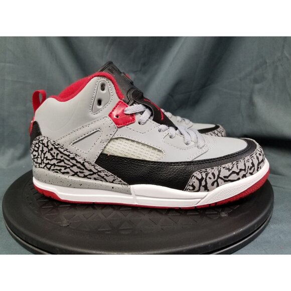 Jordan Spizike BP Sneakers Black Red Grey Kids Size 3Y Dispaly BRAND NEW NO BOX! - Picture 10 of 13